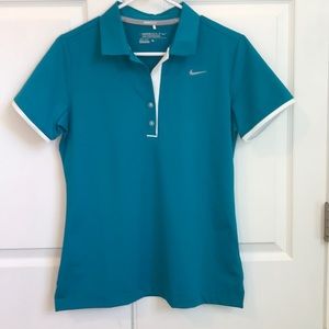 ⬇️Nike Golf Shirt Teal NWOT Size Medium